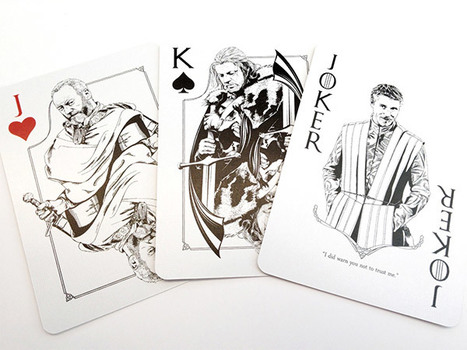 Game of Thrones Playing Cards: Poker is Coming | All Geeks | Scoop.it