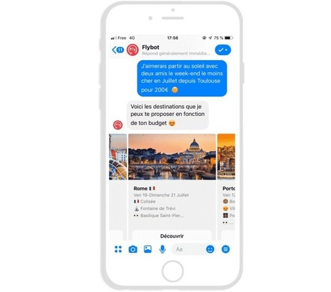 [INP-ENSEEIHT] Start-up de la semaine : Flybot, le chatbot pour voyager facile et pas cher | Le Quotidien du Tourisme | Que sont-ils devenus ? | Scoop.it