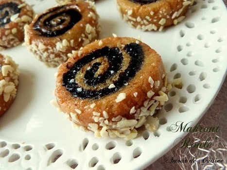 makrout laasel, makrout roulé frit | recettes du ramadan  وصفات رمضان أطباق رمضان مطبخ رمضان | Scoop.it