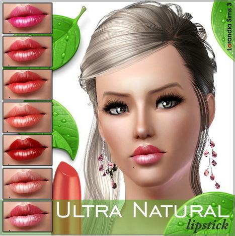 Ultra natural lipstick by Lore << Lorandia Sims | Les Sims | Scoop.it