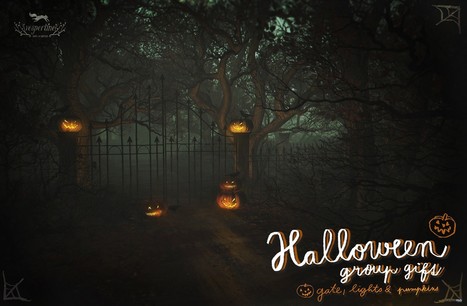 Gate, Lights, and Pumpkins Group Gift by vespertine | Teleport Hub - Second Life Freebies | Teleport Hub | Scoop.it