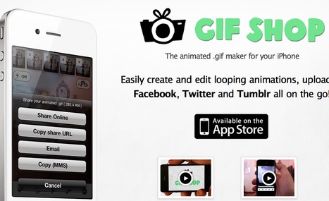 GIF SHOP - the animated .gif maker for your iPhone! | Digital Delights - Avatars, Virtual Worlds, Gamification | Scoop.it