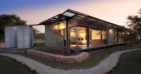 [inspiration] Terre, pierre et bois pour une maison sud-africaine qui préserve son environnement | Build Green, pour un habitat écologique | Scoop.it