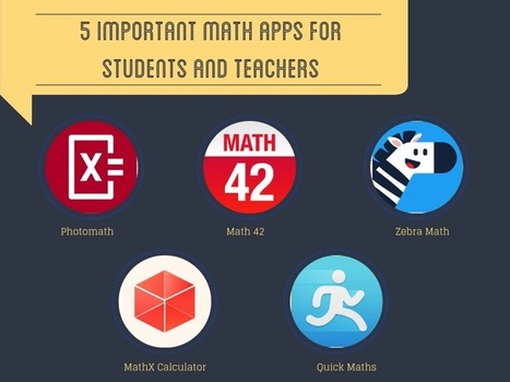 Educational Math Apps for Students via Educators' technology | iGeneration - 21st Century Education (Pedagogy & Digital Innovation) | Scoop.it