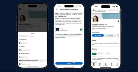 LinkedIn&nbsp;: les pages entreprise peuvent enfin supprimer les faux employ&eacute;s | R&eacute;seaux sociaux | Scoop.it