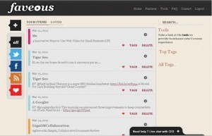 Social Networks : Faveous Backup And Organize Your Favorite Social Networks | Intelligence Web | Scoop.it