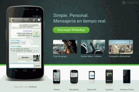 Whatsapp gestiona casi el doble de mensajes diarios que Facebook.- | Google+, Pinterest, Facebook, Twitter y mas ;) | Scoop.it
