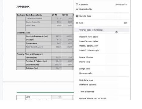 Create and work with documents that contain multiple page orientations in Google Docs - ( Finally landscape and portrait in the same Google Doc ) | Distance Learning, mLearning, Digital Education, Technology | Scoop.it