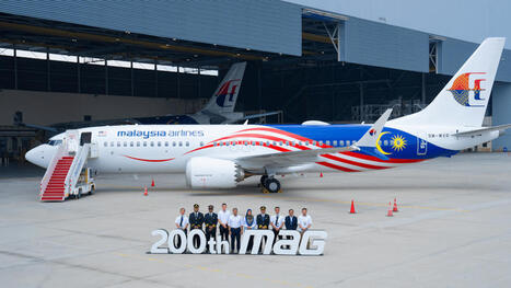 Malaysia Airlines c&eacute;l&egrave;bre la livraison de son 200e avion Boeing, symbole d&rsquo;un partenariat lanc&eacute; en 1972 | AERONAUTIQUE NEWS - AEROSPACE POINTOFVIEW - AVIONS - AIRCRAFT | Scoop.it