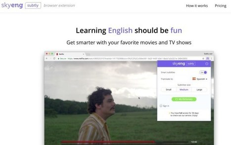 Subtly. Apprendre l’anglais en regardant des films et des séries | Time to Learn | Scoop.it