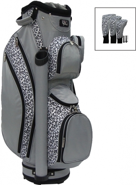 leopard golf buggy
