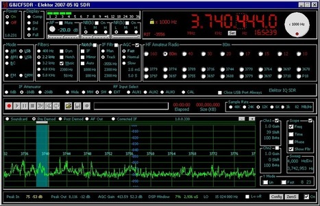 G8JCFSDR...A software that had been created for ELEKTOR receiver | Low cost Software Defined Radio (SDR) Panorama | Scoop.it