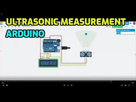Cool Arduino Ultrasonic Transducer HC-SR04 on Tinkercad | tecno4 | Scoop.it
