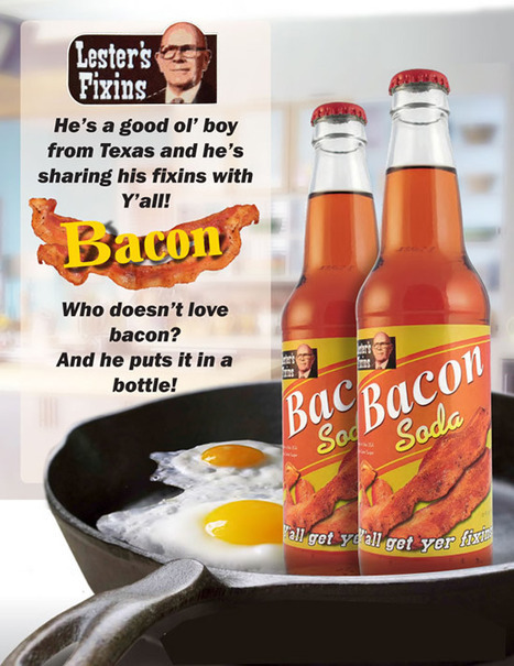 Soda Maker Puts Bacon, Buffalo Wings in a Bottle | Strange days indeed... | Scoop.it