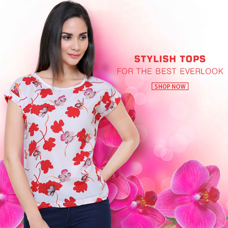 fancy tops for ladies online