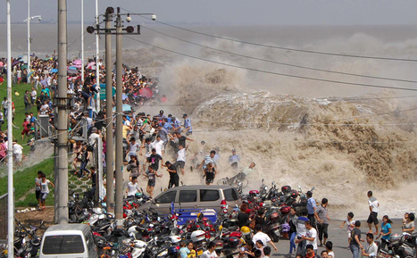 The Tidal Waves of the Qiantang River | Human Interest | Scoop.it
