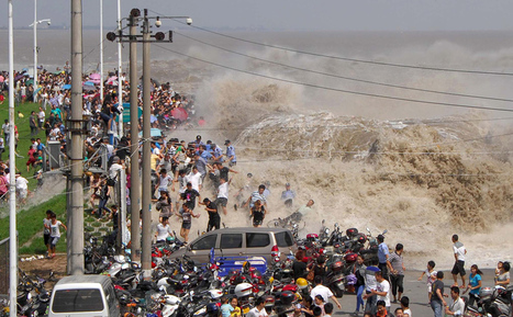 The Tidal Waves of the Qiantang River | Coastal Restoration | Scoop.it