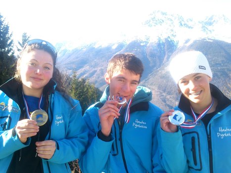 Comité Régional Midi Pyrénées FFME - Ski: 3 médailles pour l'Equipe jeunes 65 | Vallées d'Aure & Louron - Pyrénées | Scoop.it