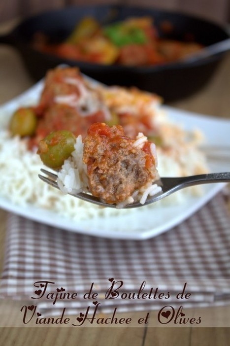 Tajine Boulettes De Viande Hachee Et Oli