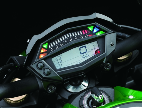 2014 Kawasaki Z1000’s Instrument Console | Maxabout Motorcycles | Scoop.it