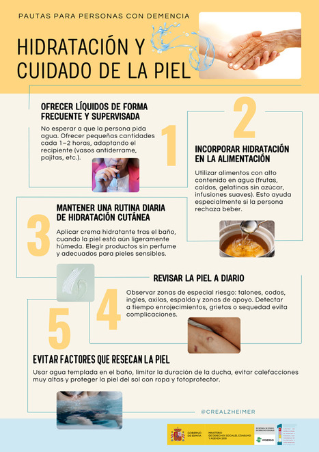 Hidratacion y cuidado de la piel  | Alzheimer y más (Boletín nº 78) | Scoop.it