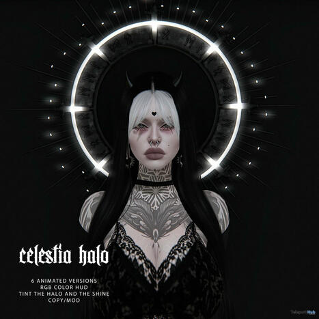 Celestia Halo June 2025 Group Gift by Psycho Barbie | Teleport Hub - Second Life Freebies | Teleport Hub | Scoop.it