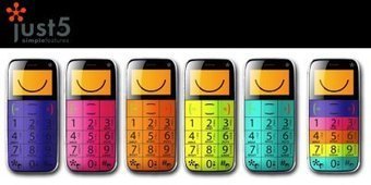 Just 5, un t&eacute;l&eacute;phone portable sp&eacute;cialement con&ccedil;u pour les seniors | UseNum - Senior | Scoop.it