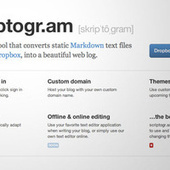Scriptogr.am Turns Your Dropbox Into a Blog | School Leaders on iPads & Tablets | Scoop.it