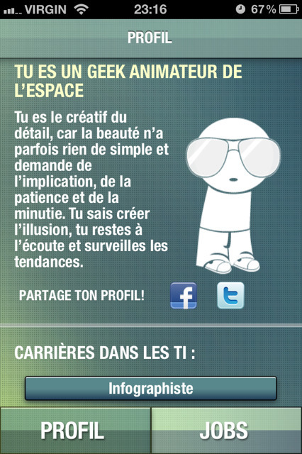 Ma Job de Geek, une application pour aider les jeunes à se trouver un emploi en TIC | Université et numérique | Scoop.it
