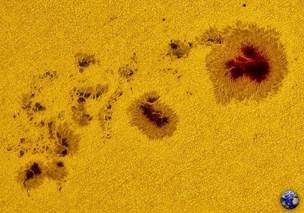 Trés forte activité solaire au 8 janvier 2014 | Ces infos qui nous font du bien | Scoop.it