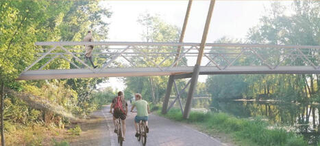 Une passerelle de 130m de long va bientôt voir le jour dans ce quartier de Strasbourg | Strasbourg Eurométropole Actu | Scoop.it