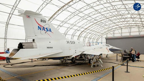Lockheed Martin completes static tests of experimental X-59 aircraft | DEFENSE NEWS | Scoop.it