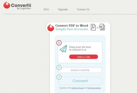 Convertii, para transformar PDF e im&aacute;genes a formato Word | rinc&oacute;ndeaula | Scoop.it