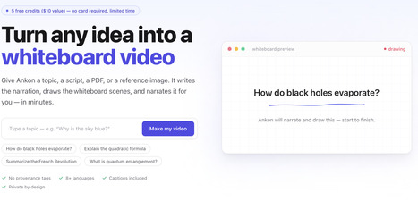 Turn any idea into a whiteboard explainer video | Digital Delights for Learners | Scoop.it