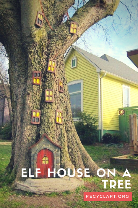 Elf House On A Tree | 1001 Gardens ideas ! | Scoop.it