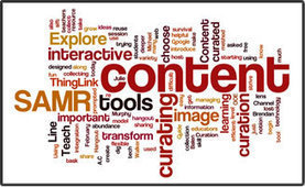 Content Curation Through the SAMR Lens - Getting Smart by Susan Oxnevad - curate content, Flexible Tools, Innovation, multimedia, SAMR Model, Teaching, ThingLink | APRENDIZAJE | Scoop.it