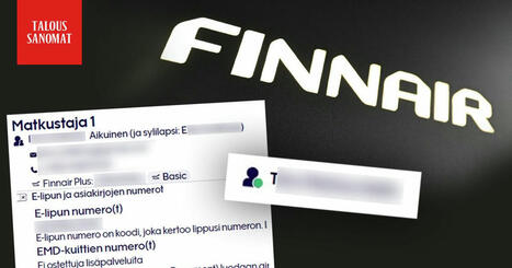Asiakas näki Finnair-tilillään täysin tuntemattomien ihmisten matkat ja henkilötiedot | 1Uutiset - Lukemisen tähden | Scoop.it