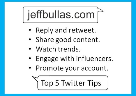 Top Five Twitter Management Tips to Increase Your Followers Organically | Jeff Bullas | digital marketing strategy | Scoop.it