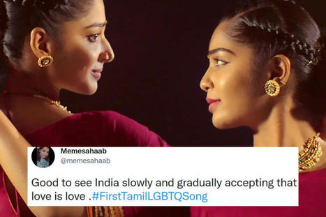 'First Tamil LGBTQ Song': Desis Welcome 'Magizhini' Featuring Two Women in Love | LGBTQ+ Movies, Theatre, FIlm & Music | Scoop.it
