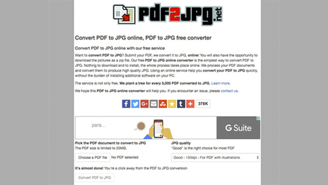 Cómo convertir un PDF a JPG, Word, Excel y otros formatos  | TIC & Educación | Scoop.it