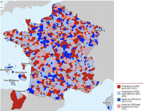&Eacute;volutions de la CVAE en 2021 : des baisses amorties en moyenne nationale via @l_AdCF | Organisation territoriale, &eacute;lus & institutions. Citoyennet&eacute; & d&eacute;mocratie participative | Scoop.it