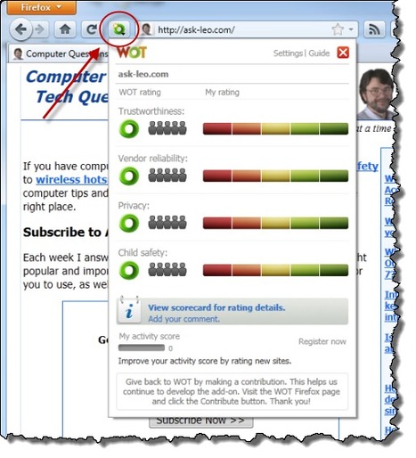 Web Of Trust - Website Trust Ratings from Other Internet Users | ICT Security-Sécurité PC et Internet | Scoop.it