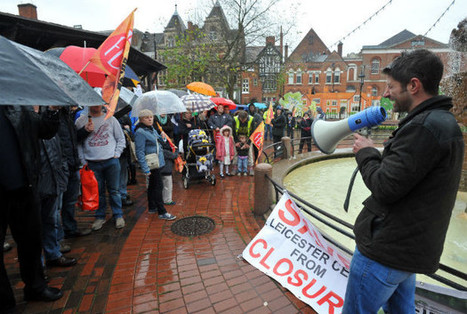 More than 100 firefighters hold Town Hall Square protest at proposed fire service cuts | Leicester | Scoop.it