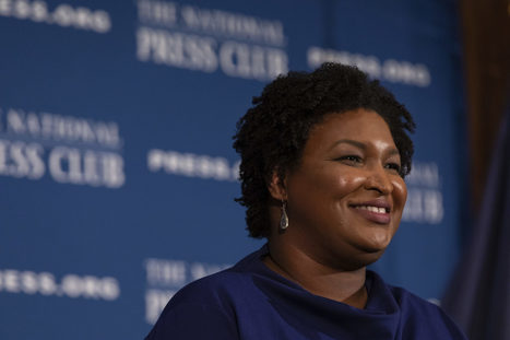 Stacey Abrams keeps her focus on voting | AP Government & Politics | Scoop.it