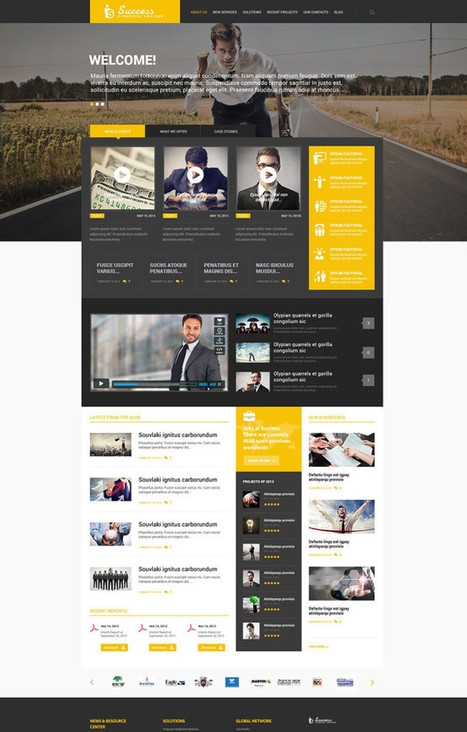 20 Business Consulting WordPress Themes for 2016 - Web Design Ledger | Public Relations & Social Marketing Insight | Scoop.it