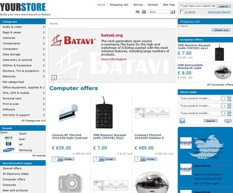 Logiciel gratuit Batavi v1.2 2012 E-commerce - All-In-One - Licence gratuite - Open source - Multi-Langage | Webmaster HTML5 WYSIWYG et Entrepreneur | Scoop.it