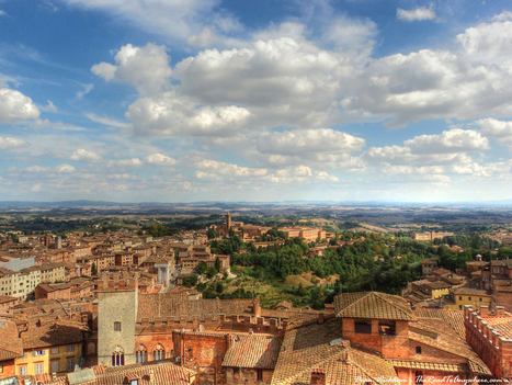 View to the countryside in Siena, Italy | Good Things From Italy - Le Cose Buone d'Italia | Scoop.it
