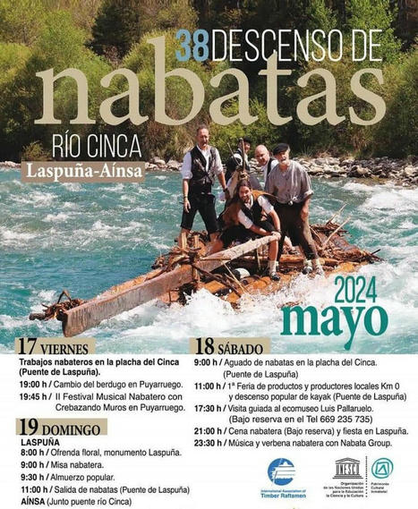 Descente des nabatas entre Laspuña et Ainsa le 19 mai | Vallées d'Aure & Louron - Pyrénées | Scoop.it