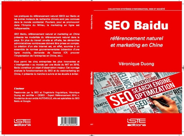 Histoire autour de mon livre SEO Baidu : de la thèse CIFRE à un ouvrage publié à Londres, en France et aux USA ! Déroulement | Search engine optimization : SEO | Scoop.it