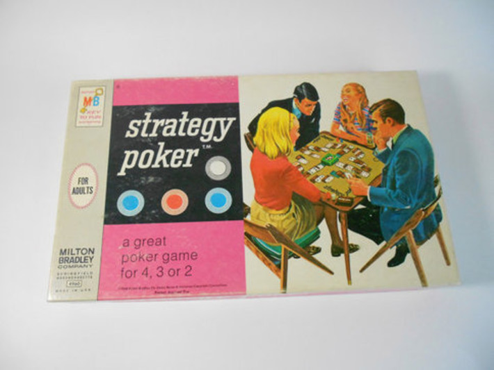 1968 Strategy Poker Game Milton Bradley by OldVintageGoodies | Kitsch | Scoop.it